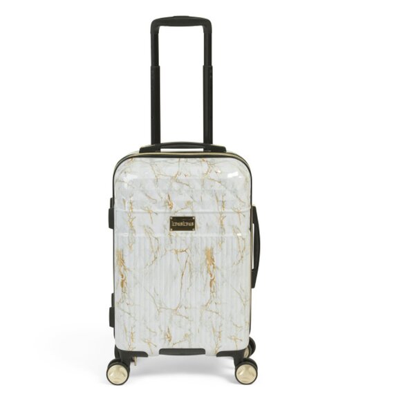 BEBE Gold 21in Xl Kaylin Hardside Carry-on Spinner